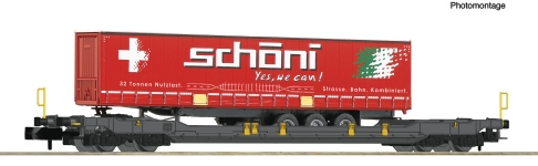 Fleischmann 6660038 - N - Taschenwagen T5 Schöni, Hupac, Ep. VI